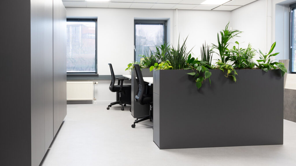 Interieurbeplanting voor kantoormeubelleveranciers